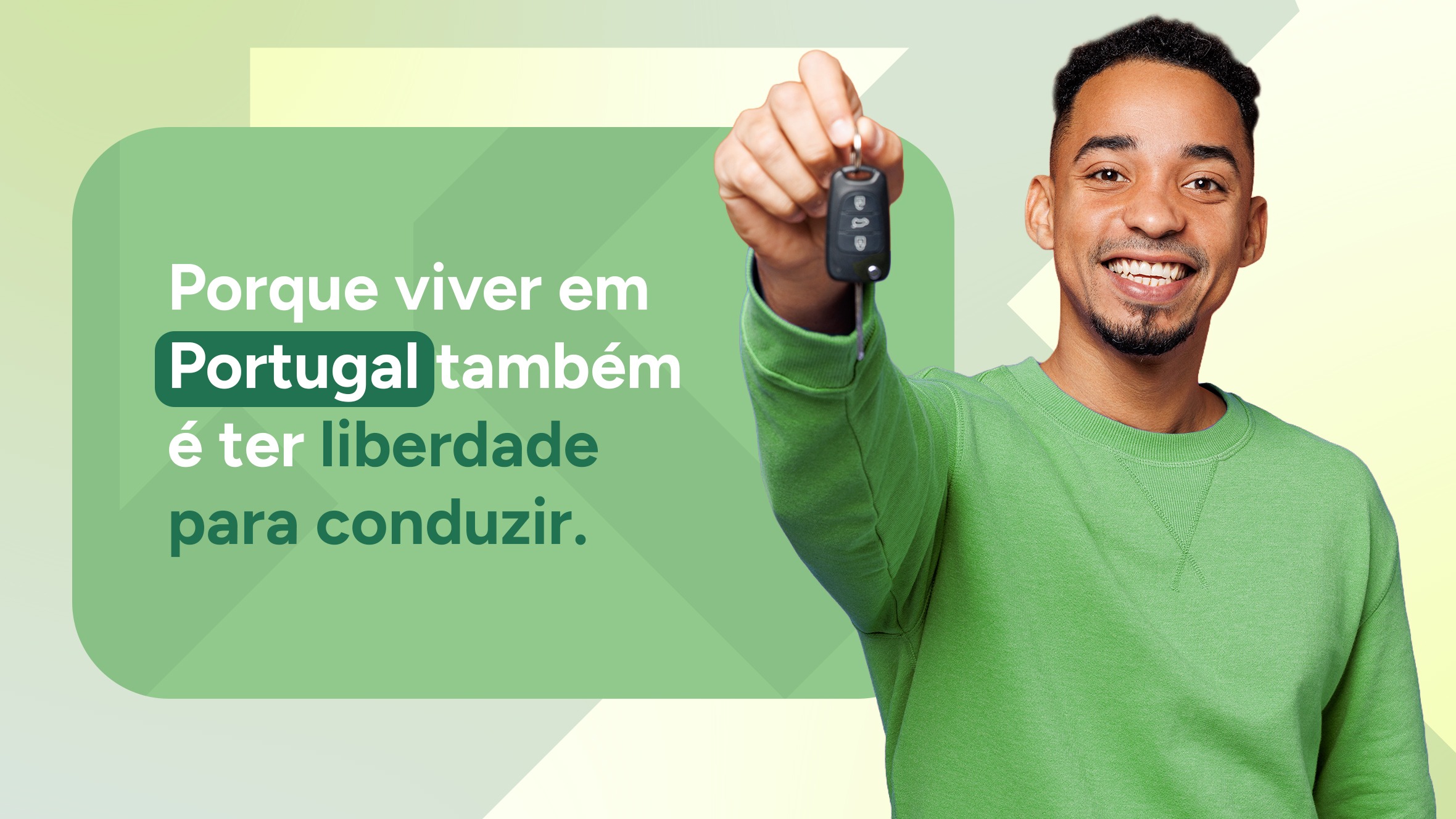 Porque viver em portugal tambem e ter liberdade para conduzir